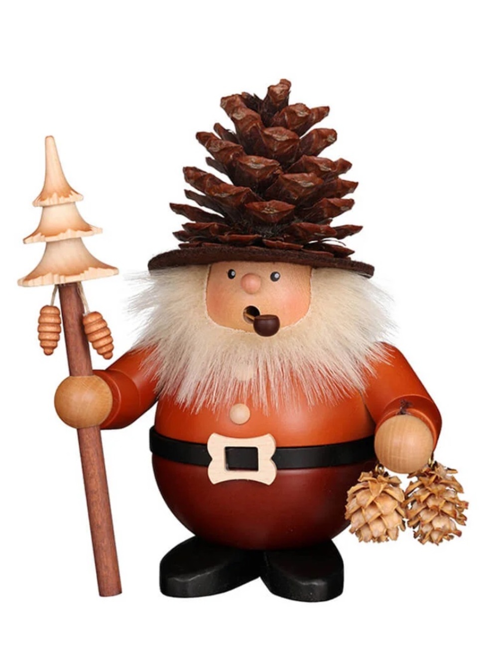 Christian Ulbricht Chubby Pine Cone Man Incense Smoker